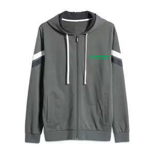 OEM Sweats à capuche personnalisés avec fermeture éclair en cristal strass Vêtements décontractés à impression thermique Streetwear délavé à l'acide Vintage sweats à capuche zippés - Product Image 1