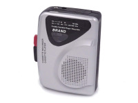 Lecteur Cassette Audio Portable usb, enregistreur cassette avec radio AM/FM, écouteur