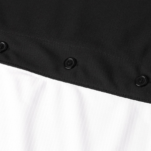 Jersey de béisbol de Color negro para hombre, diseño personalizado, liso, cosido y sólido, por FM LOGAN SPORTS - Product Image 6