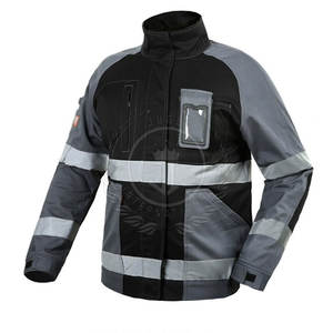 Chaqueta de Seguridad Reflectante, Impermeable y Transpirable de Talla Grande para Ropa de Trabajo Unisex con Certificación CE - Product Image 2