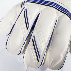 Guantes de Portero de Fútbol Profesionales de Cuero Antideslizantes con Cierre de Velcro y Protección para los Dedos, en Oferta - Product Image 6