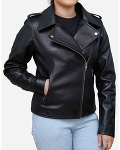 2025-26แจ็กเก็ตหนังแท้สำหรับผู้หญิง, แจ็กเก็ตหนังแท้พร้อมซับในขนสัตว์ฤดูหนาวอบอุ่นแจ็คเก็ตหนังขนสัตว์สีน้ำตาลให้ความอบอุ่นสำหรับฤดูใบไม้ร่วงและฤดูหนาว - Product Image 2