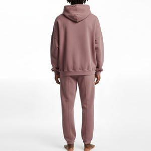 Produit le plus vendu : Survêtement élégant personnalisé effet délavé pour homme, avec broderie vieillie sur mesure - Product Image 2