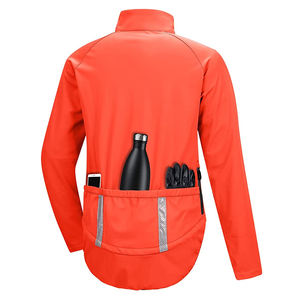 Chaqueta cortavientos para bicicleta 2023, chaqueta fina para Motocross de montaña para hombre, cuello levantado de lona, transpirable a prueba de viento para invierno - Product Image 2