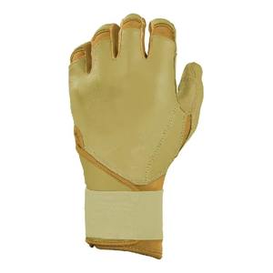 Gants de frappeur de baseball pour hommes de qualité supérieure, en cuir, durables, pour usage professionnel, avec manchette longue, respirants, personnalisables avec boucle. - Product Image 3