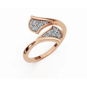 แหวนเพชรพรีเมียม พริมโรส ดูอัล เรเดียนซ์ ทรงกลม น้ำหนัก 0.222 กะรัต ทอง 9 กะรัต 14 กะรัต 18 กะรัต ขายส่งออนไลน์ - Product Image 5