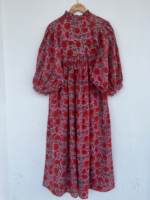 Vente chaude Unique Designer Coton Tissu Robes Décontractées pour Femmes Dames en Impressionnant Solide Confortable Maxi Midi Robes Imprimées