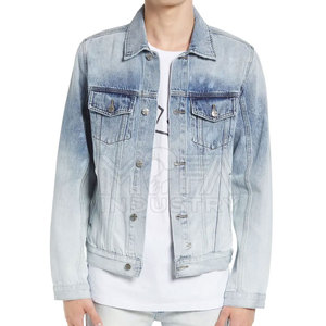 Trendy Vintage Style 100% Cotton Jeans <b>Jacket</b> for <b>Men</b> Comfortable & Durable Outerwear for Casual Occasions - Product Image 2
