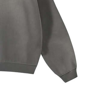 เสื้อฮู้ดดี้สตรีทแวร์ผ้าฝ้าย 100% รุ่นฮิตปี 2026 แบบซิป ดีไซน์วินเทจ ทรงหลวมไหล่ตก สำหรับผู้ชาย - Product Image 5