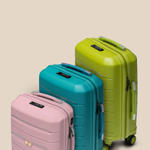Maleta de carcasa dura Travelking 883 Pp de buena calidad, maletas con cierre Tsa y ruedas, Maleta de viaje ligera de movimiento suave - Product Image 2