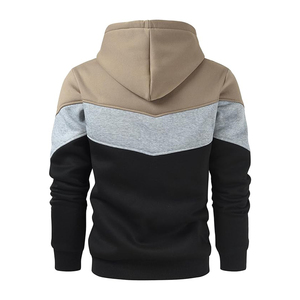 Sudaderas con capucha de calle de color personalizado para hombre Sudadera con capucha de manga larga informal para Otoño e Invierno Sudadera con capucha para hombre - Product Image 6