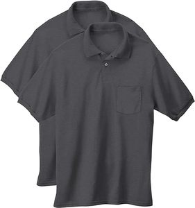 Men's Knitted Anti-Wrinkle Short Sleeve for Shirt with Custom Logo Solid Pattern Private Label OEM Service Full Trending - Product Image 5