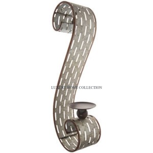 Portavelas decorativo con marco de madera a un precio razonable Color marrón montado en la pared Soporte y soporte de lujo de diseñador hecho a mano - Product Image 2