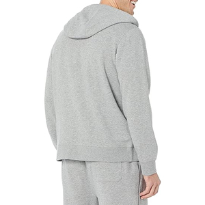 Sudadera con capucha y cremallera para hombre, ropa deportiva al por mayor, chaqueta informal elegante, producción OEM ODM - Product Image 6