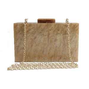 EMBRAYAGE EN RÉSINE BLANCHE AVEC RAHINSTONE ET KUNDAN WORK ENVIRONMENT PARTY WEAR HAND BAG INDIAN BAS PRIX - Product Image 3