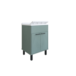 Lavabo Exterior Serie Smeraldo 60x50x85 cm, Fregadero para Lavandería - Product Image 1