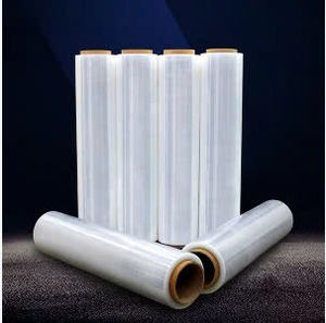 Fabricante de muestras gratis Clear Ldpe Hand Manual LDPE Hood Pallet/Strech Film/Stretch Wrapping Film Roll para embalaje - Product Image 2