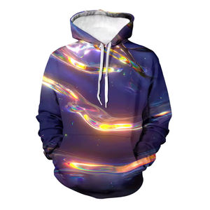 Sudadera con Capucha de Manga Larga para Hombre, 100% Algodón, de Alta Calidad, Estilo Urbano, para Invierno, Ecológica, Transpirable, de Secado Rápido, al por Mayor - Product Image 4