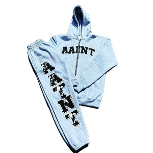 Conjunto Deportivo con Sudadera y Pantalones Acampanados, Ropa Urbana de 2 Piezas - Product Image 5