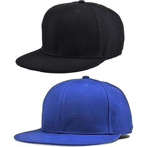 Gorra de Camionero, Estilo Snapback, Malla Ajustable, Gorra de Béisbol Plana, Lisa, Hip Hop, Unisex, 100% Algodón, Lona, Informal, para Exteriores, con Estampado - Product Image 6