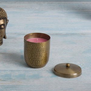 Precio con descuento Cobre Metal Espejo decorativo Pulido Vela votiva Tarro Ecológico Hecho a mano Pascua Logotipo personalizado Exportación - Product Image 6