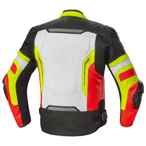 Nueva chaqueta de moto de cuero genuino Real 100%, chaquetas con logotipo personalizado para motocicletas y carreras de automóviles en A; AF Industries - Product Image 2