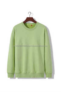 Peso pesado 500GSM French Terry Crewneck Sudadera Lavado Negro Vintage Diseño Impresión 3D Bordado Invierno Último - Product Image 4