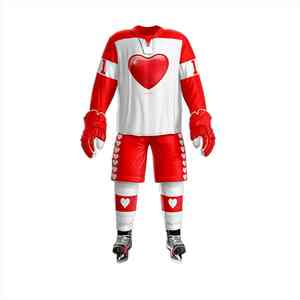 2025 Meilleure qualité Nouveau design Uniformes de hockey sur glace pour jeunes Ensembles de sublimation populaires Nouveau design populaire - Product Image 2