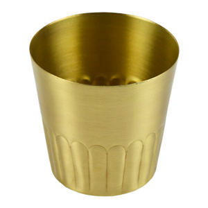 Vidrio de diseño de metal coloreado Acabado dorado Diseño de metal Decoración para el hogar Restaurante y diseño de hotel Mesa de vidrio superior - Product Image 6