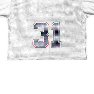 Maillot de football américain personnalisé pour hommes avec nom du joueur OEM Service Winter Design Short Sleeve Length Front Logo Position - Product Image 5