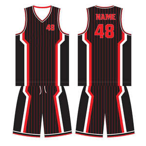 Nouvel ensemble d'uniformes de basket-ball unisexe personnalisé, maillot sans manches, shorts, respirant, léger, séchage rapide, vêtements de sport - Product Image 4
