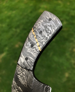 Cuchillo de Caza de Acero de Damasco Personalizable de Fábrica OEM, Alta Calidad, Hoja 100%, Alta Durabilidad, Garantía de 3 Años, Mango Personalizado - Product Image 2