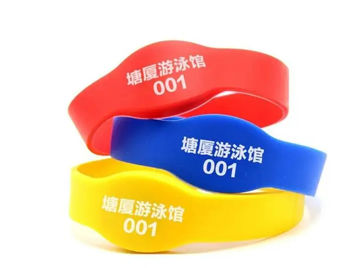 Waterproof Nfc Bracelet Rfid Silicone Wristband with Festival Wristband Chip for Children