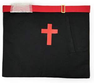 Masonic Rose Croix Juego de delantal, guanteletes y cuello de 18 grados - Product Image 5