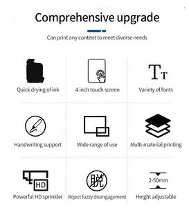 Dieser Handgehaltene Dual-Head-Tintenstrahldrucker Hat eine Druckgröße von 50mm und Eignet Sich zum Drucken auf Materialien Wie Metall, Kunststoff und Holz - Product Image 3