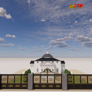 Mejore su atractivo en la acera con diseños personalizados de PUERTAS DE METAL, elegantes soluciones de puertas delanteras para casas modernas y clásicas - Product Image 3