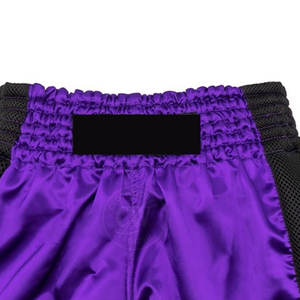 Shorts de Muay Thai respirants à séchage rapide, service OEM, 100% polyester, taille élastique, qualité supérieure pour hommes - Product Image 4