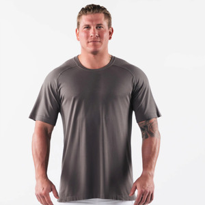 T-shirt à manches courtes et col rond pour hommes-T-shirts décontractés à coupe décontractée - Product Image 1