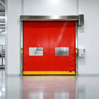 Volet roulant rapide anti-collision à récupération automatique pour entrepôt et salle blanche