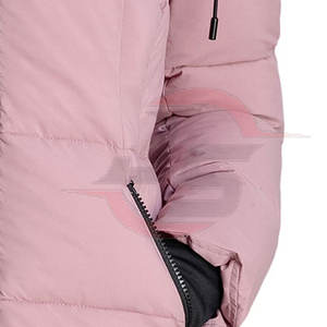 Chaquetas acolchadas de invierno de tamaño personalizado para mujer Ropa de invierno de punto transpirable para adultos - Product Image 5