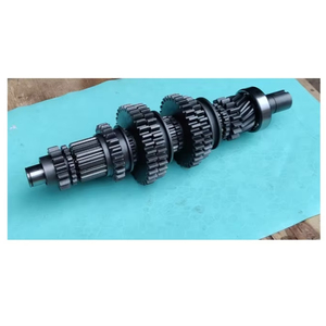 Equipo de servicio pesado personalizado de alta calidad, eje de engranaje de fundición forjado grande duradero, estructura de engranaje recto no estándar hecha de acero - Product Image 1