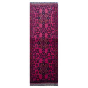 พรมอัฟกานิสถานถักมือแบบพิเศษ ขนาด 5'2 x 1'10 รุ่น Afg22 - Product Image 1