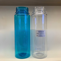 Promo Panas Botol Plastik PET Silinder 500ml Warna Kustom Pavico Vietnam, Tutup Sekrup PP, Logo Kustom OEM/ODM