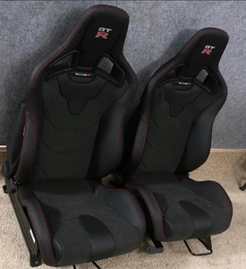 ที่นั่ง nissmo-SMO และ Recaro ของแท้สำหรับ Nis-Sann GTR GT-R R35 nissmo และ TRACK Edition nissmo seats