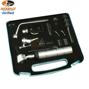 JACKBILLY Emballage personnalisé de haute qualité en acier inoxydable Otoscope ensemble de Diagnostic ORL Kit complet d'examen ORL manuel de puissance - Product Image 2