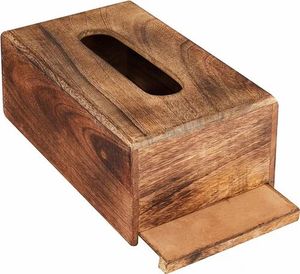 กล่องของขวัญไม้สำหรับเก็บเครื่องประดับทำมือจากอินเดีย - Product Image 1