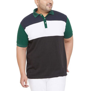 Polo de verano para hombre en diferentes colores, nuevo diseño, algodón de alta calidad, talla grande, transpirable, patrón sólido, ropa informal - Product Image 1