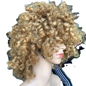 Perruque en cheveux humains Remy du Vietnam, grandes boucles colorées, tissage de cheveux humains, extension à trame unique, dentelle HD, bonne qualité, vente en gros - Product Image 1