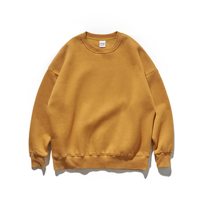 Sweat-shirt molletonné en coton avec Logo personnalisé de haute qualité pour homme - Product Image 5