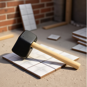ค้อนวัลคาไนซ์ทรงสี่เหลี่ยม 1500 กรัม สำหรับปูกระเบื้อง - Product Image 3